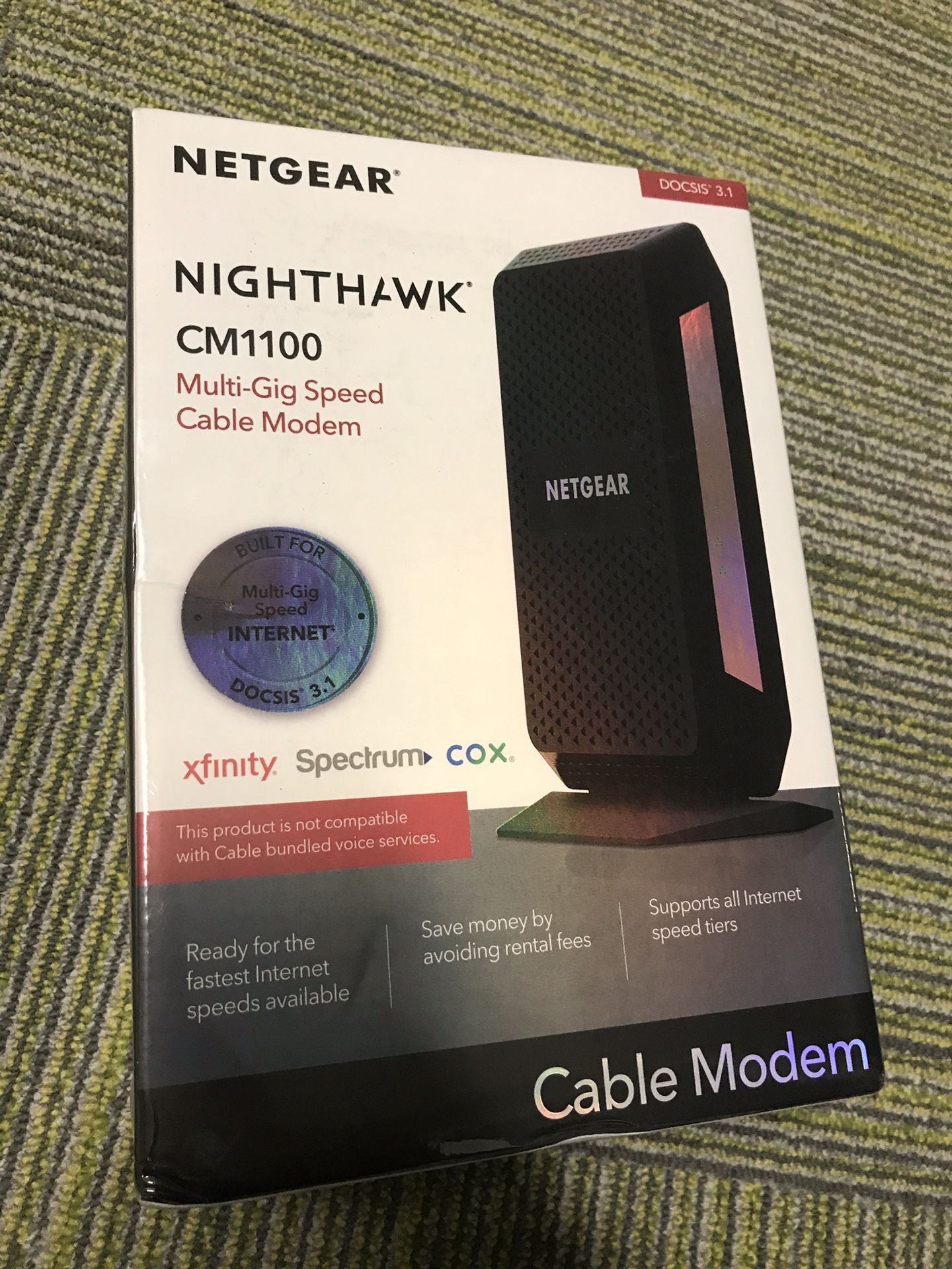 NightHawk CM1100 Netgear Cable Modem
