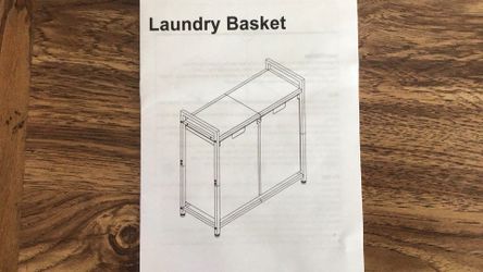 Laundry Hamper, Laundry Basket, Laundry Sorter with 2 Pull-Out and Removable Bags
