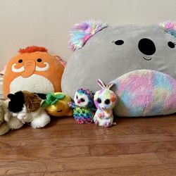 Squishmallows, FAO, TY, Aurora-all for $10