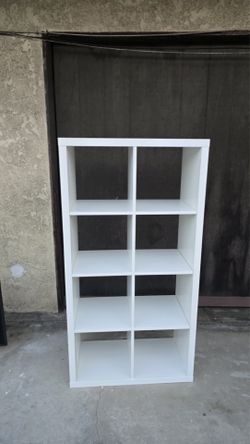 IKEA KALLAX 8-Cube Organizer Shelf Unit – White