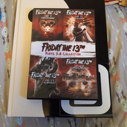 Friday The 13th Dvd 4 Part 5-8 Collection 