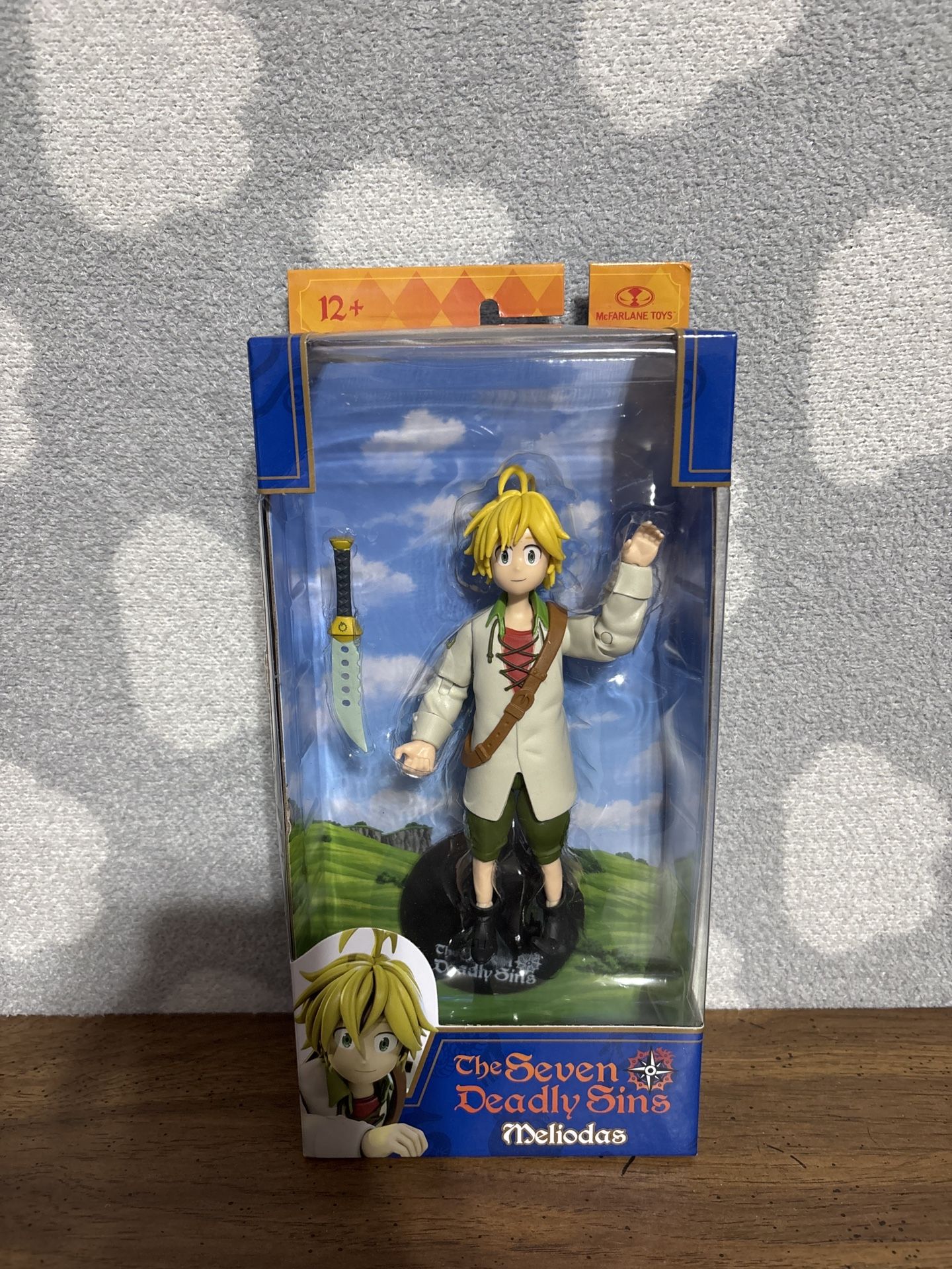 Meliodas – The Seven Deadly Sins – McFarlane Toys Figure – Brand New (Minor Box Damage)