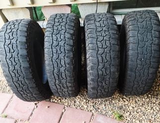 Set of 4 Milestar Patagonia A/T Pro 245/75R16 All-Terrain Tires
