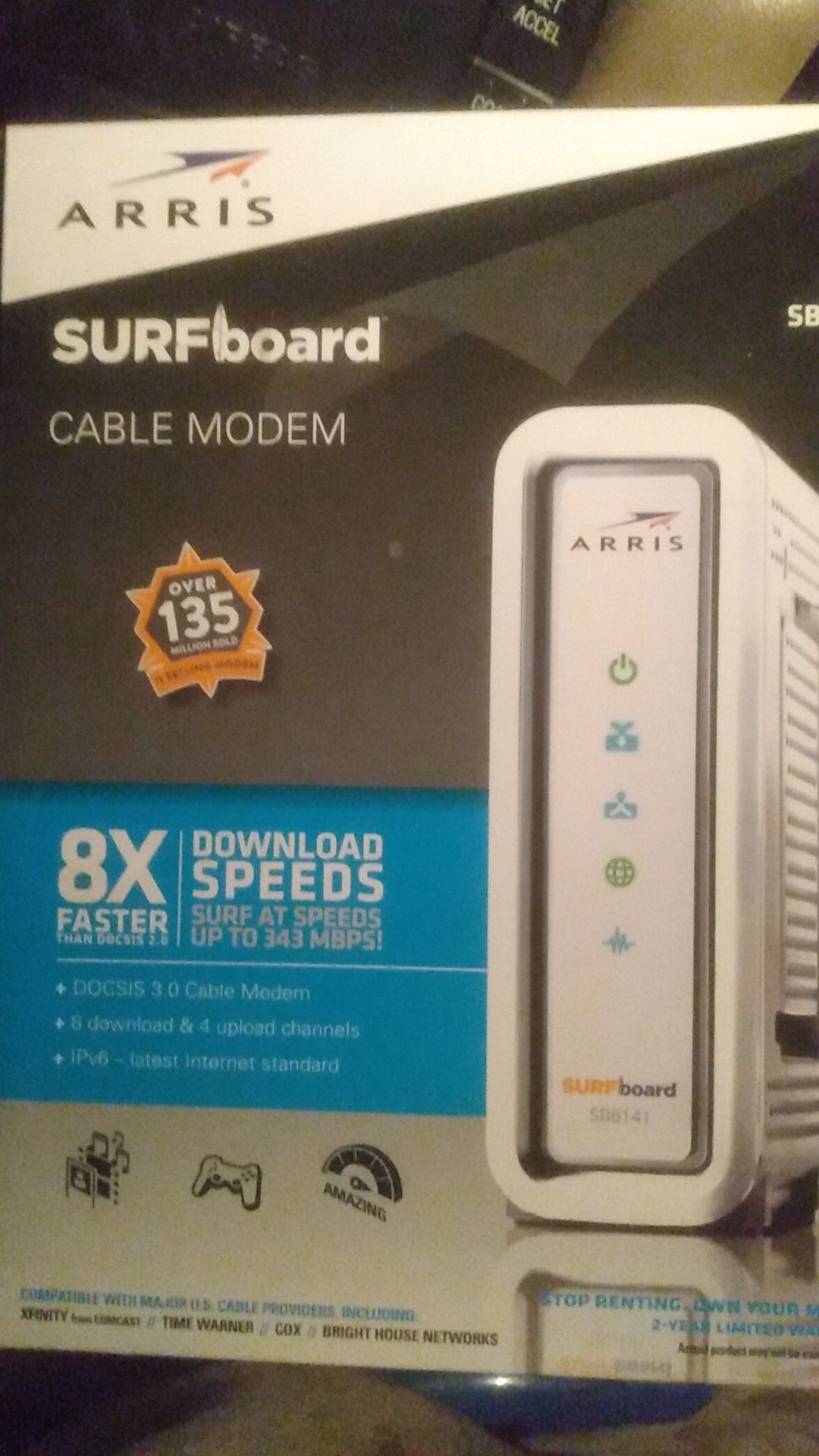 Arris surfboard cable modem