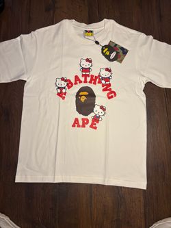 Bape x hello kitty tee