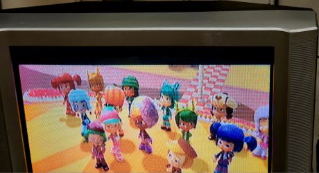 24" CRT TV VCR/DVD Combo Color retro gaming television model 2004
