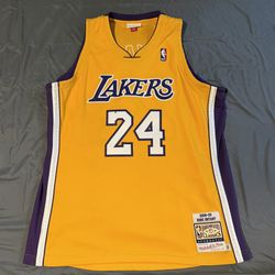 LAKERS NBA AUTHENTIC 2008 KOBE 24 JERSEY