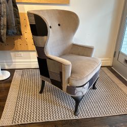 Custom Wingback Chair