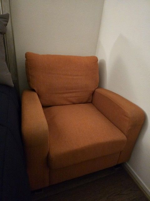 Arm Chair-Orange