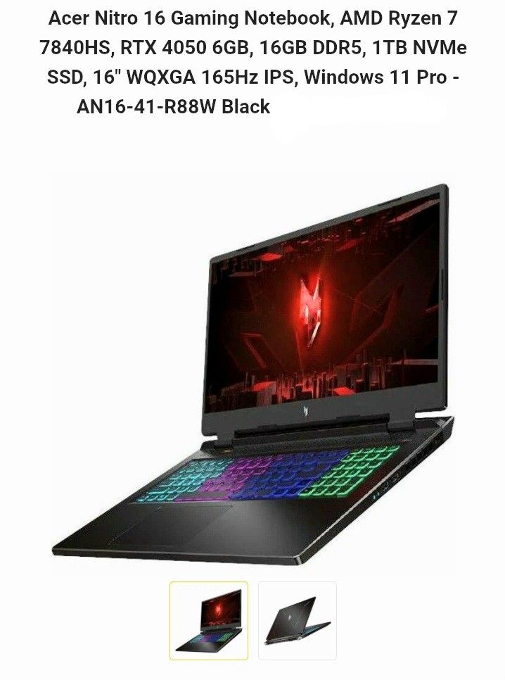 Acer Ryzen Gaming Computer