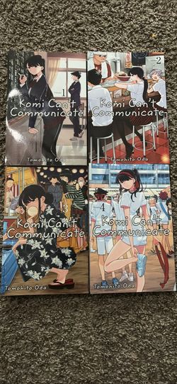 Komi Can’t Communicate Manga Vol. 1-4