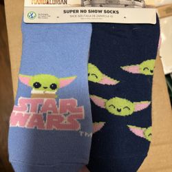 Star Wars No Show Socks