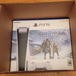 Sony PlayStation 5 Console - God of War Ragnarok Bundle