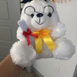 Brand New Grad Stuffed Animal-$20