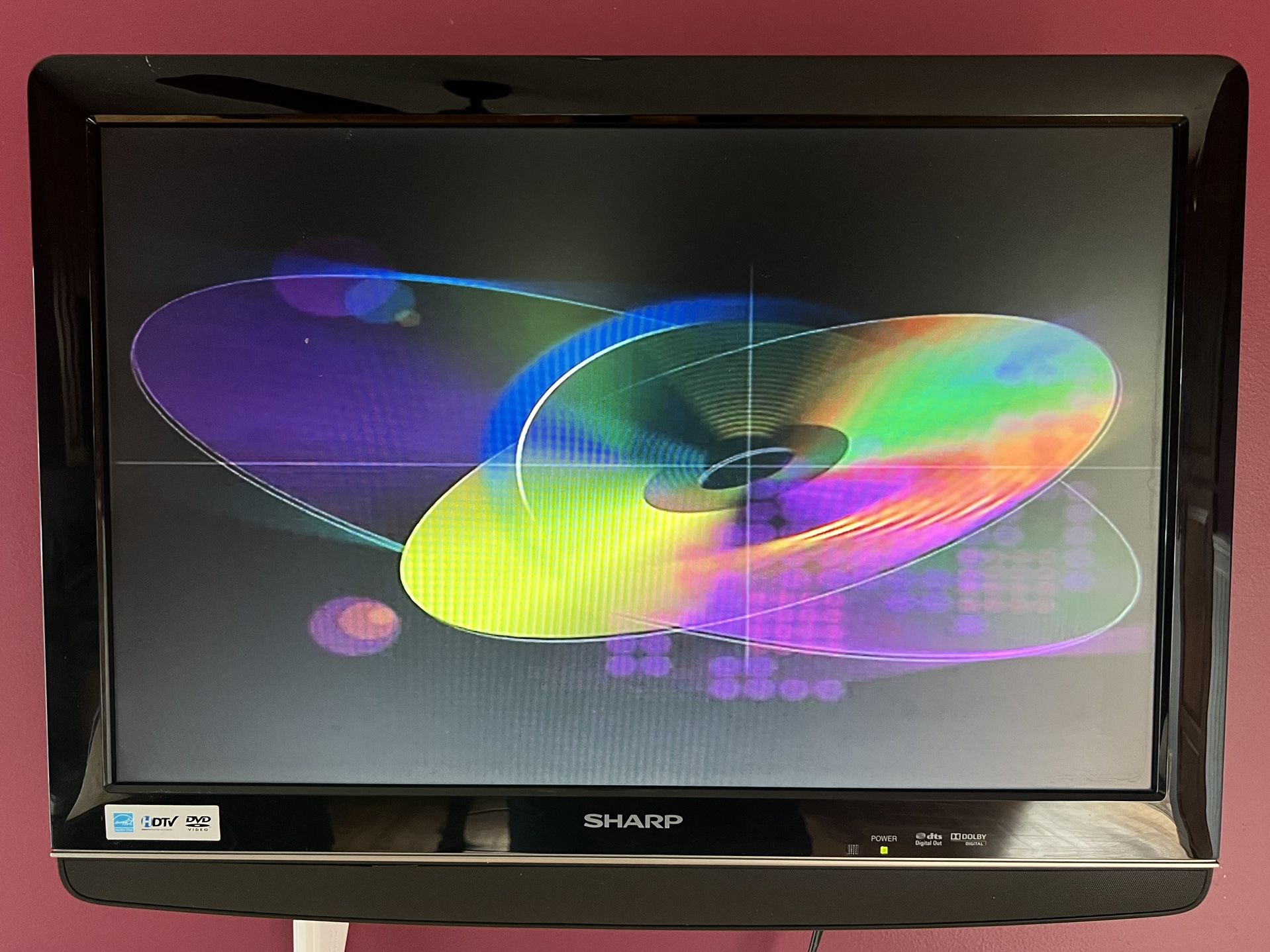 Sharp LC-22DV24U 22" 16:10 LCD with Side Loading DVD Player
