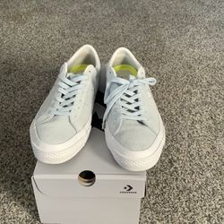 Converse men 9 One Star Light Blue