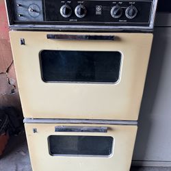 GE Antique Oven And Stove Top