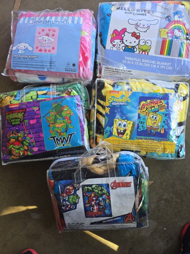 Twin Blanket-cobijas-cobertores