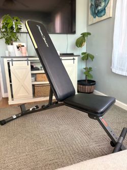 Fitness reality workout bench