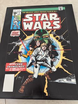 Star Wars frame poster