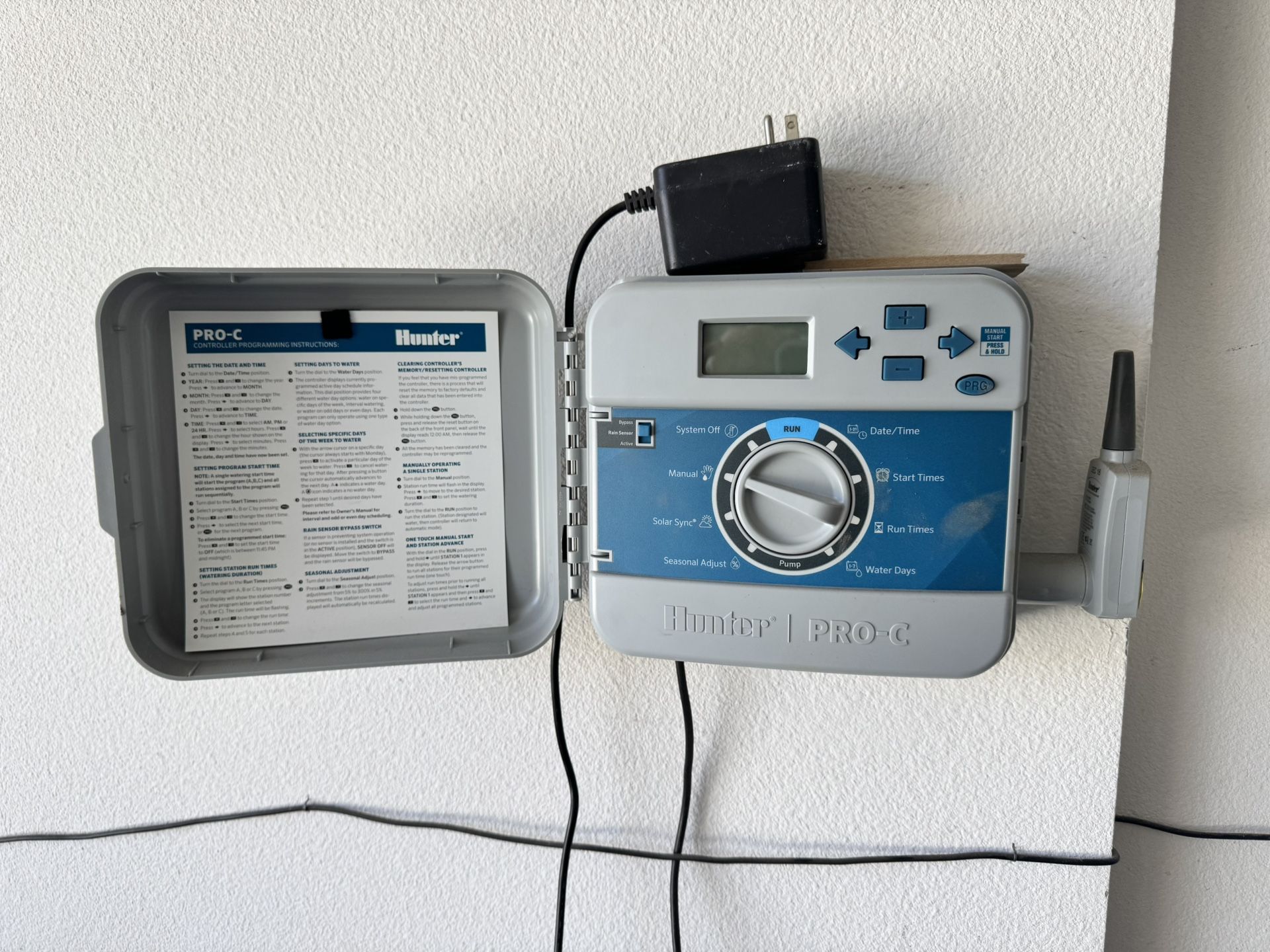 Hunter Pro C Sprinkler Control