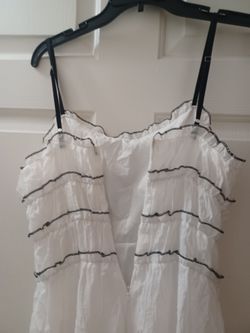 White like new dress