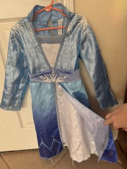Halloween Costume Disney Elsa Travel Costume for Girls – Frozen 2 Size 4-6T