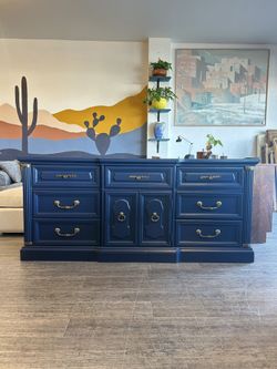 Variety of Navy Blue Dressers / Buffets / Sideboards / Credenzas / Entertainment Center / TV Stands