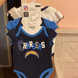 Chargers onsies