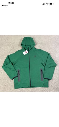 Nike tech fleece green