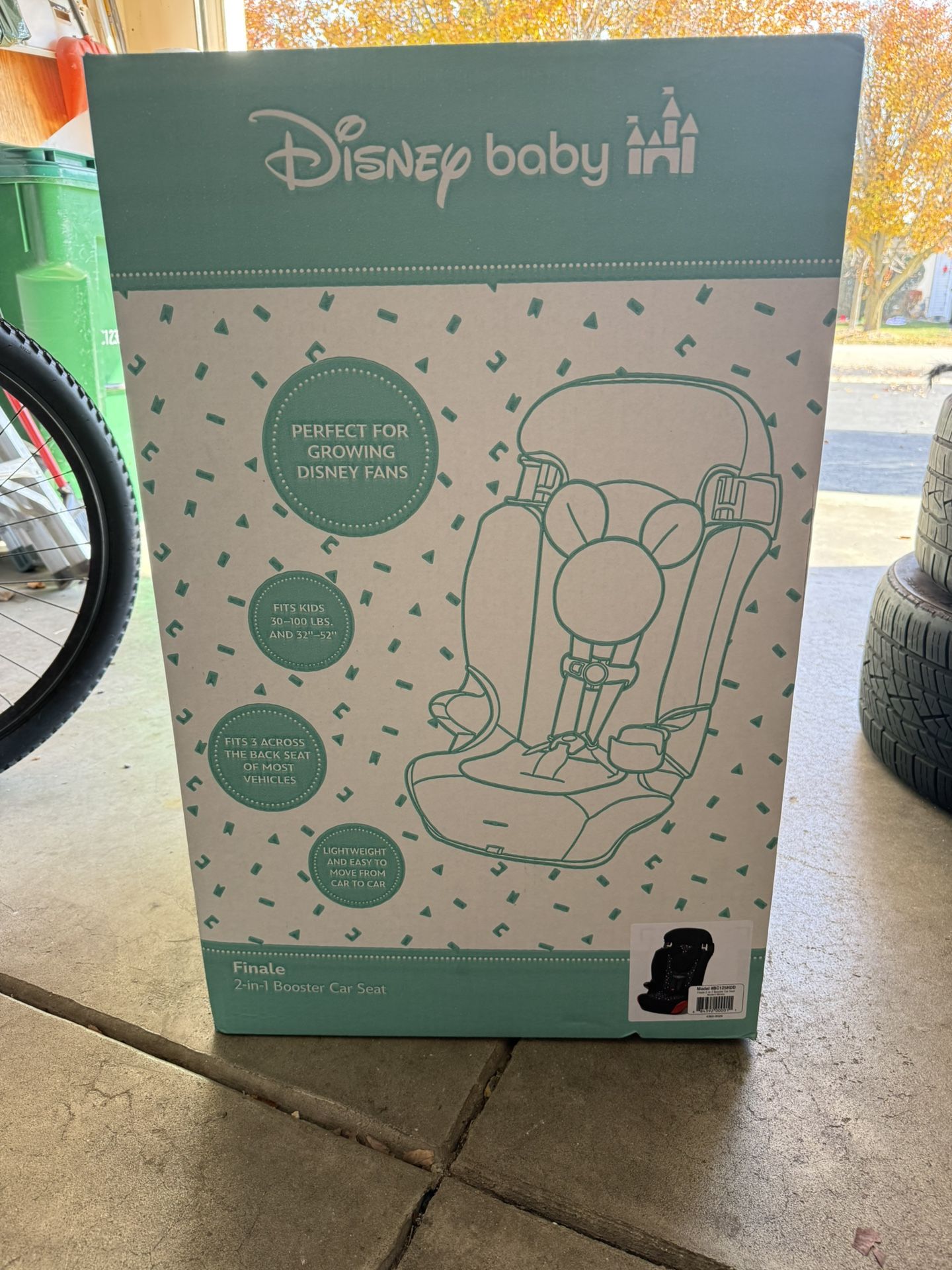 Disney Baby Finale 2-in-1 Booster Car Seat