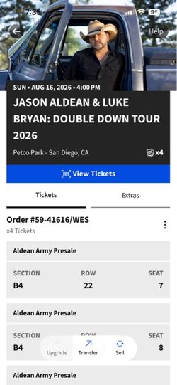Double Down Tur Jason Aldean & Luke Brysn