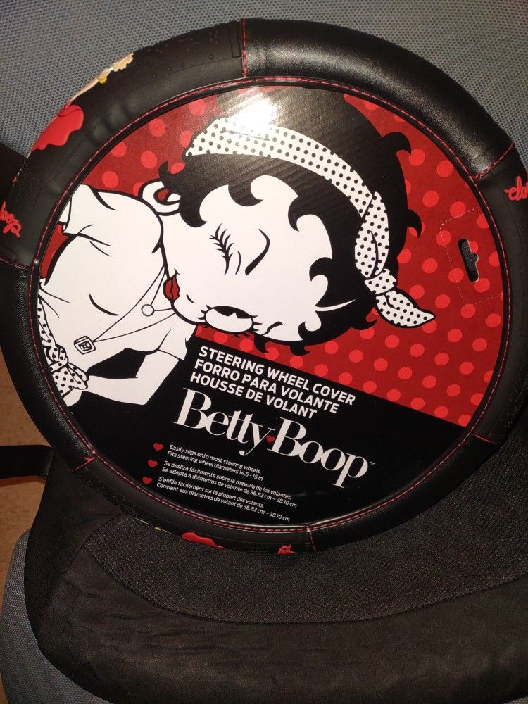 Betty Boop Steering Wheel Cover