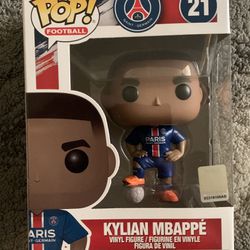 Figura Funko Pop Football 21 Paris Saint-Germain: Kylian Mbappé