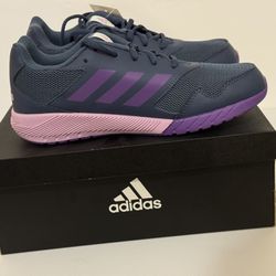 Women’s Purple And Pink Adidas Shoes Sizes 6 And 6.5 In Women’s.