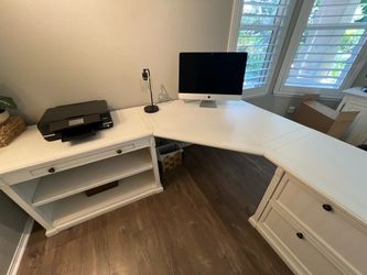 Restoration Hardware LARGE Corner Desk