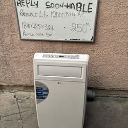 LG 12000 BTU Portable AC