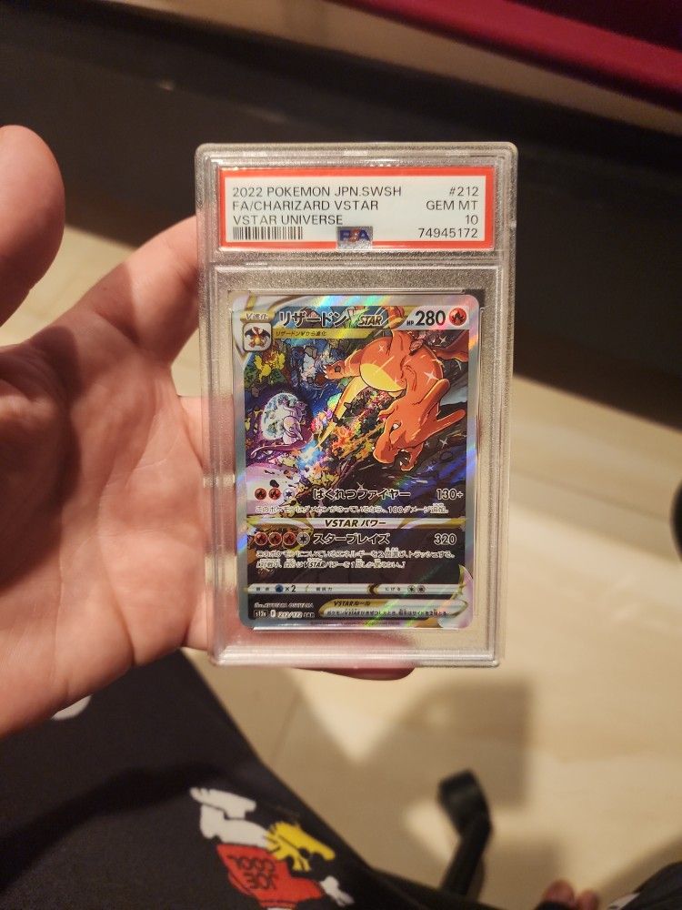 Pokemon Japanese Fa/ CHARIZARD VSTAR PSA 10