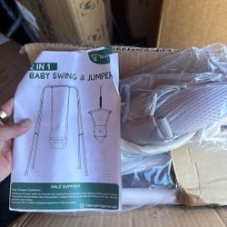 2 In 1 Jumper And Swing Set With Stand 