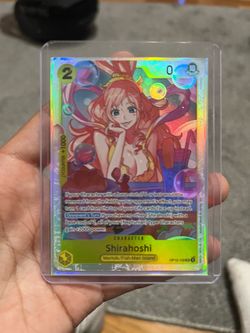 One Piece TCG Shirahoshi Holo Card OP12-102