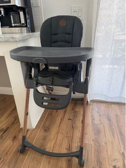 Maxi-Cosi 6-in-1 Minla High Chair, Essential Graphite