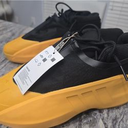 Adidas Crazy IIInfinity Sunshine Crew Yellow/Black Mens Sneakers IG6157 New 