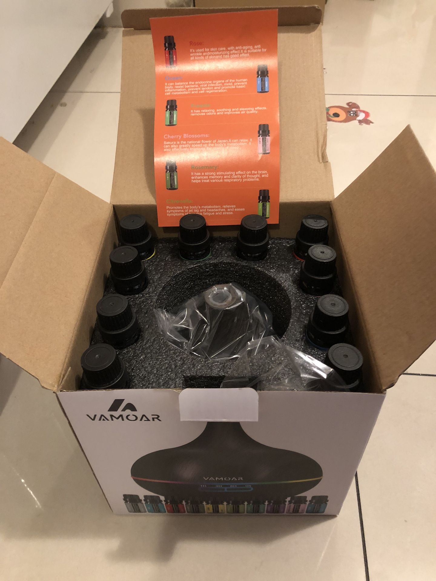 Diffuser & Essential Oil Set