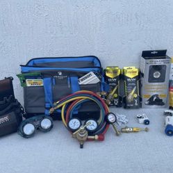 TOOL  BAG With HVACR Tools and Parts