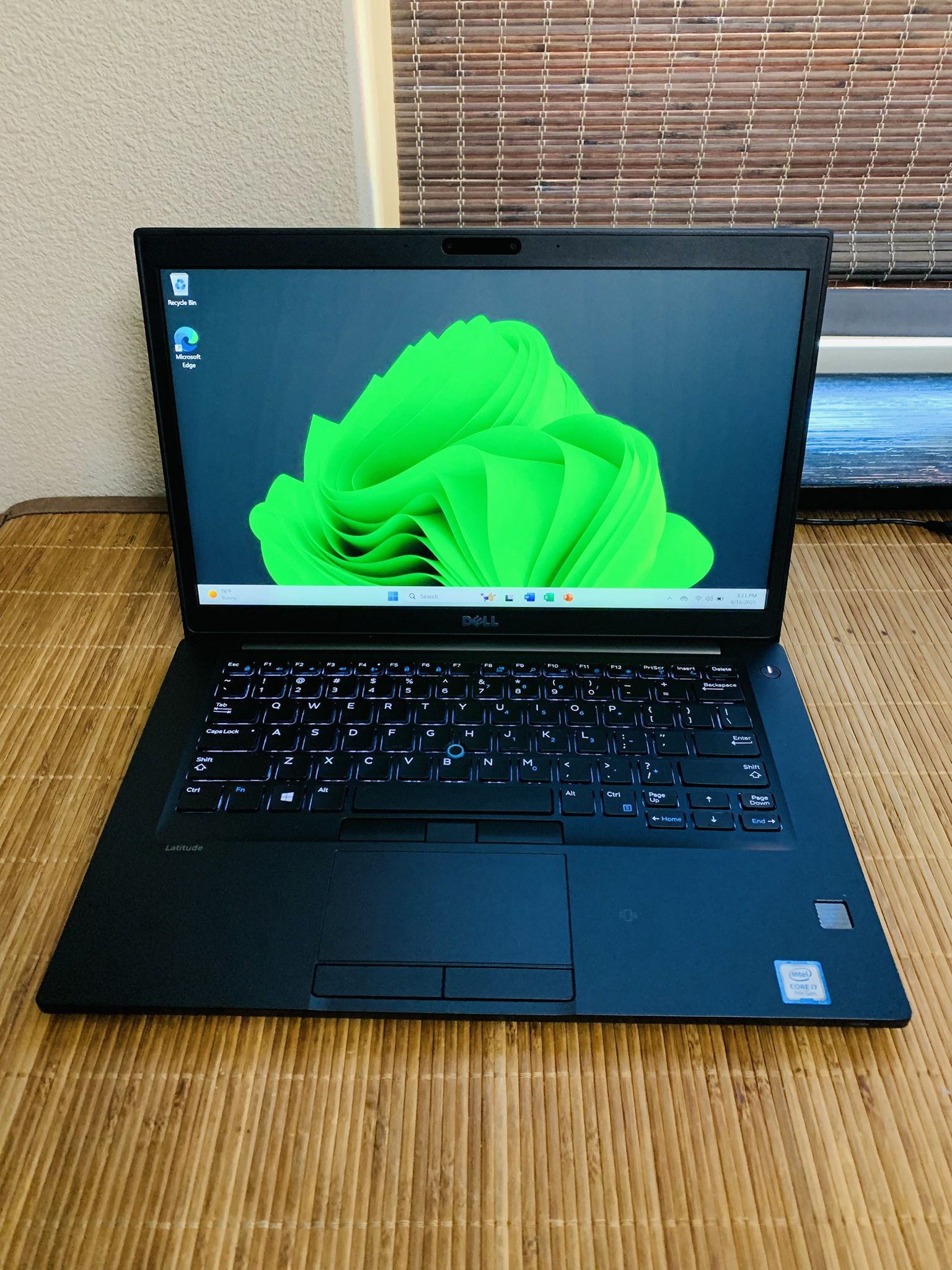 Dell Laptop - Intel Core i7, 16GB DDR4 Ram, Windows 11 Pro 64 Bit, MS Office Pro 2024 Suite