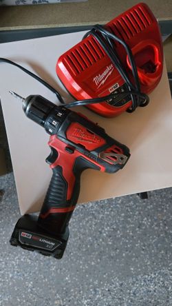 Milwaukee Drill and Charger