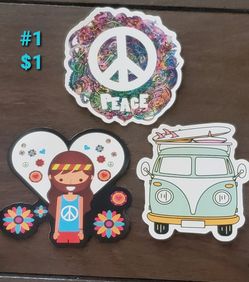 Waterproof stickers for laptop,phone,skateboard..
