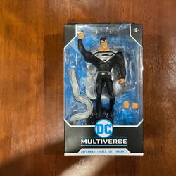 Dc Black Suit Superman