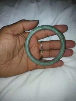 Jade bangle bracelet asking$200