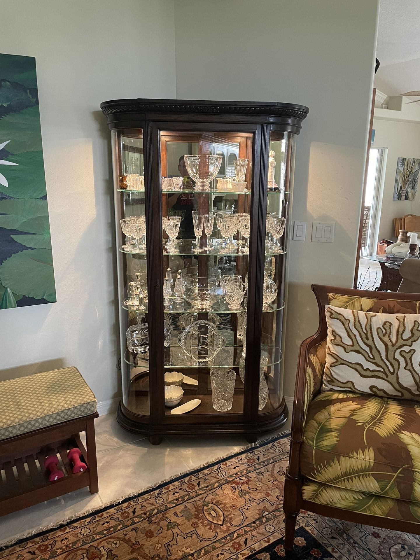 Vintage China Cabinet 